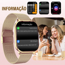 YANG WIERA 2025 Smart Watch Women 1.69 "Color Screen Full touch Fitness Tracker Relógio inteligente à prova d'água IP67