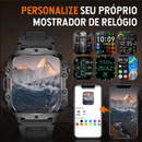 Smartwatch Monitor de frequência cardíaca Relógios masculinos Bluetooth Call Esportes Fitness Relógio inteligente