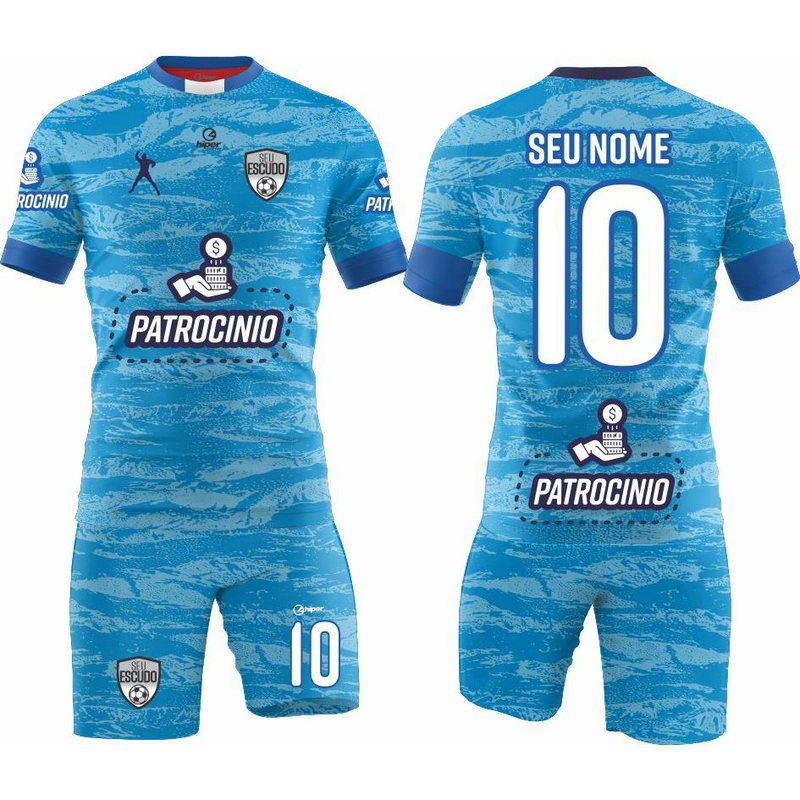 Kit 15 Camisas + 15 Calções Personalizados