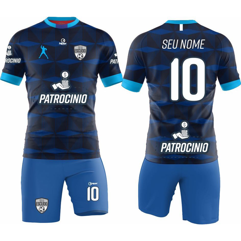 Kit 15 Camisas + 15 Calções Personalizados