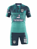 Jogo De Camisas+calção Fardamento Uniforme Futebol 15 Peças Personalizado Patrocínio Nome Escudo