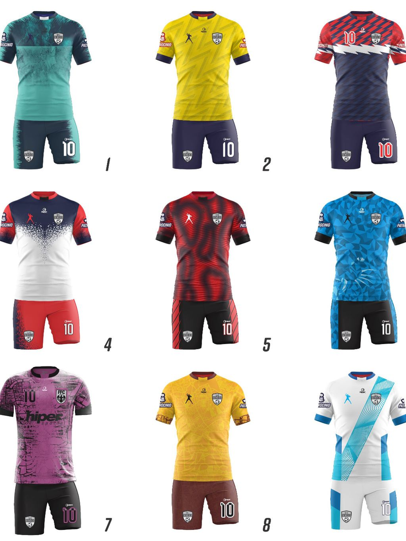 Jogo De Camisas+calção Fardamento Uniforme Futebol 15 Peças Personalizado Patrocínio Nome Escudo