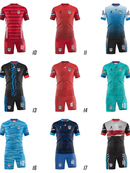 Jogo De Camisas+calção Fardamento Uniforme Futebol 15 Peças Personalizado Patrocínio Nome Escudo