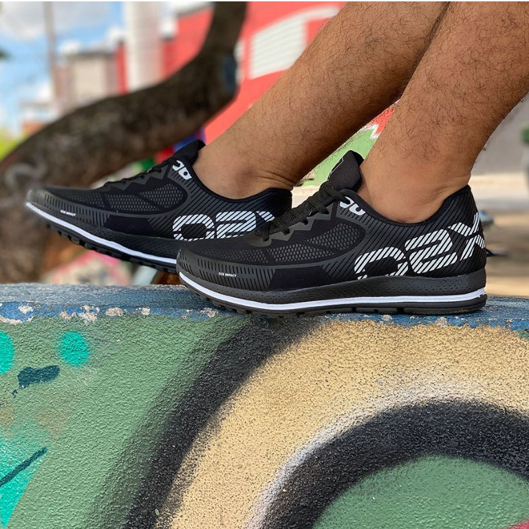 Tênis O2X Super Leve Caminhada Corrida Masculino