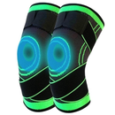 Joelheira Fitness Ajustável Esportiva Compressão Leve Corrida Bike Musculação Academia