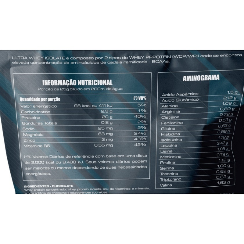 Ultra Whey Protein Isolate Vitae 1.8kg Refil