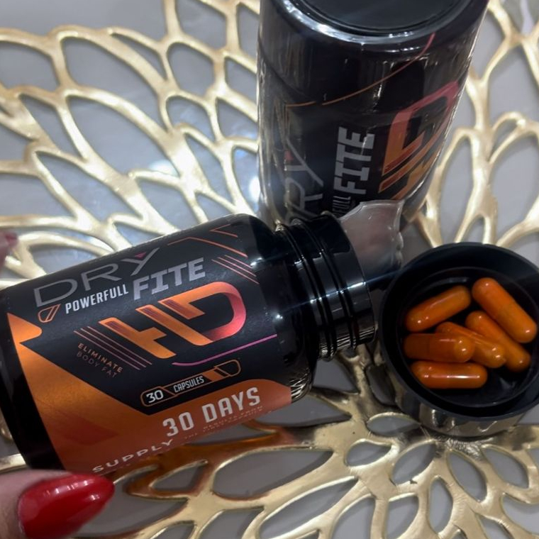 Dry Fite HD - 30 Cps - Dry Powerfull Fite HD - 1 pote Original com Nota Fiscal