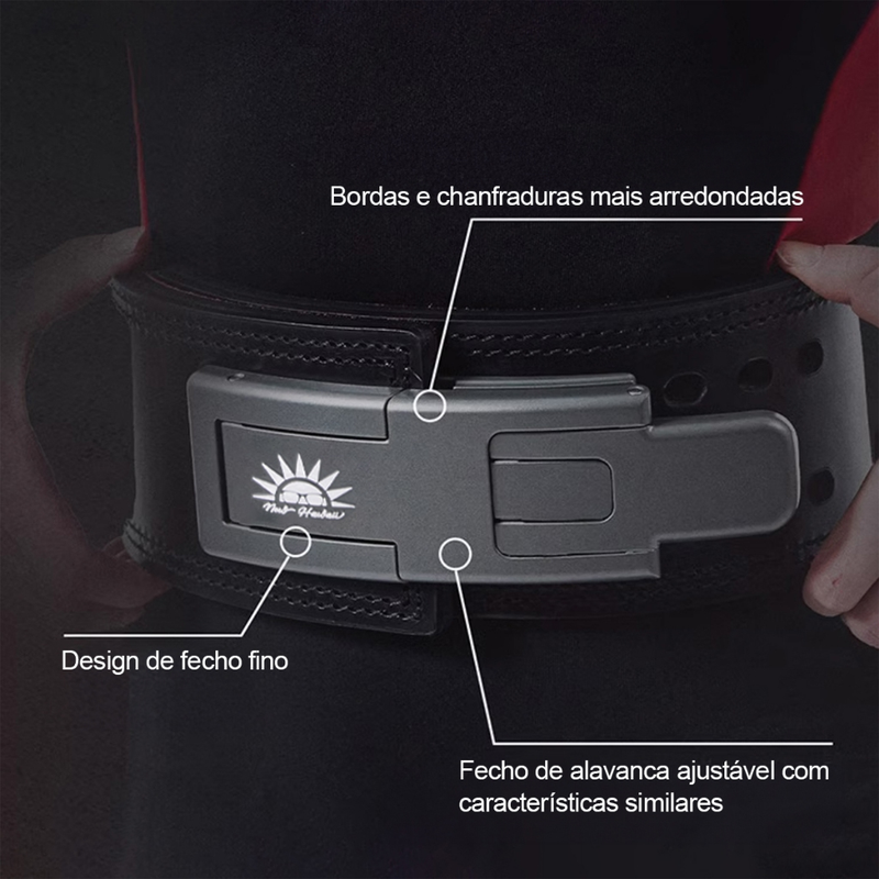 Cinto Musculação Fitness Profissional 126cm