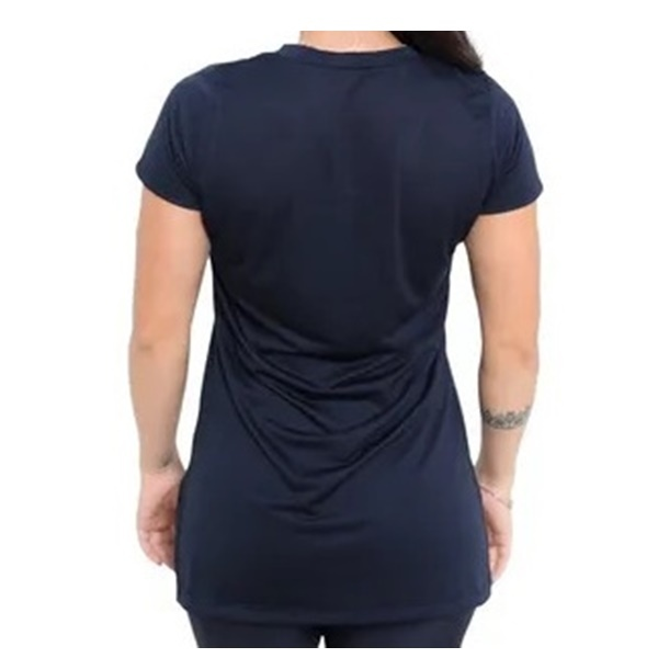 Kit 4 Camisetas Femininas Dry Fit Poliéster Tapa Bumbum Proteção UV