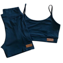 Conjunto Fitness - Shorts com bolso e Top de alça