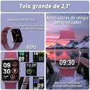 FILIEKEU Smartwatch Chamada Bluetooth Esportes Fitness Pulseira Pressão Arterial Relógio Inteligente
