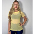 Blusa Feminina de Tule Transparente
