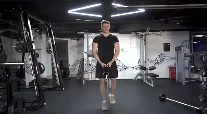 Kit 11 Elastico Extensor Treino Funcional Academia Em Casa Ginastica