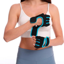 Luva Ciclismo meio dedo Feminina E Masculina ,luva de Musculação Academia Antiderrapante