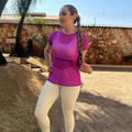 Blusa Feminina de Tule Transparente